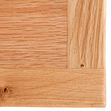 London Oak Large Sideboard - Close up of top corner of top of sideboard