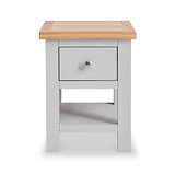 Farrow Grey Side Lamp Table from Roseland Furniture
