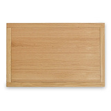 Farrow Grey Coffee Table with oak top