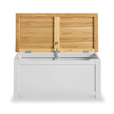 Farrow Grey Blanket Box