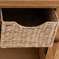 Zelah Oak Sideboard with Baskets