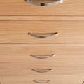 London Oak 5 Drawer Chest