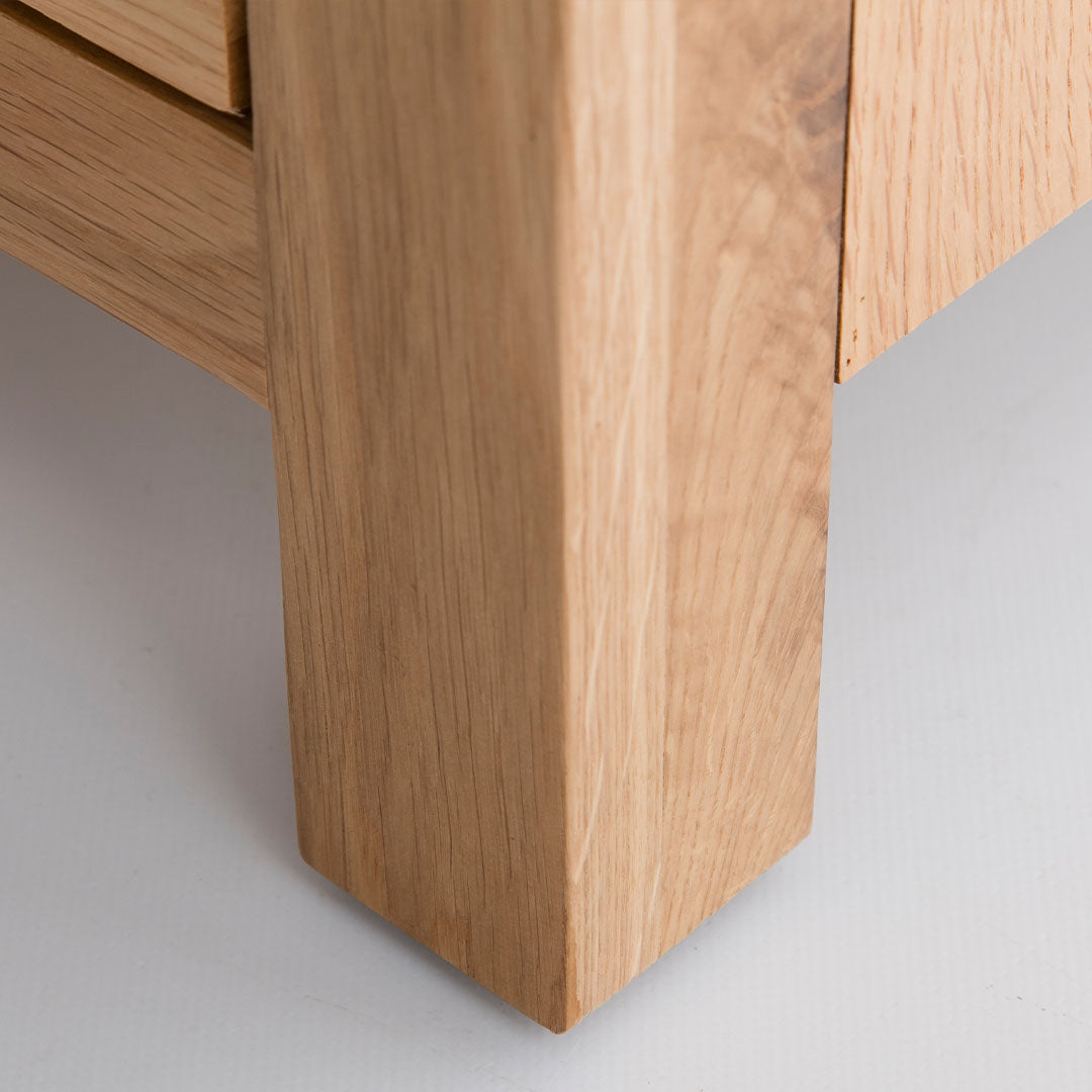 London Oak 5 Drawer Chest