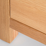 London Oak 5 Drawer Chest