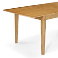 Alba Oak 150-200cm Extending Table - Close up of table top