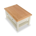 Farrow Cream Coffee Table with drawers