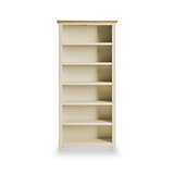 Farrow Cream Large Bookcase with 6 Shelves