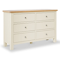 Farrow Cream 6 Drawer Bedroom Chest from Roseland Furniture