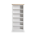 Farrow White Large Bookcase with 6 shelves