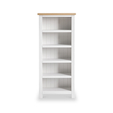 Farrow White Slim Bookcase