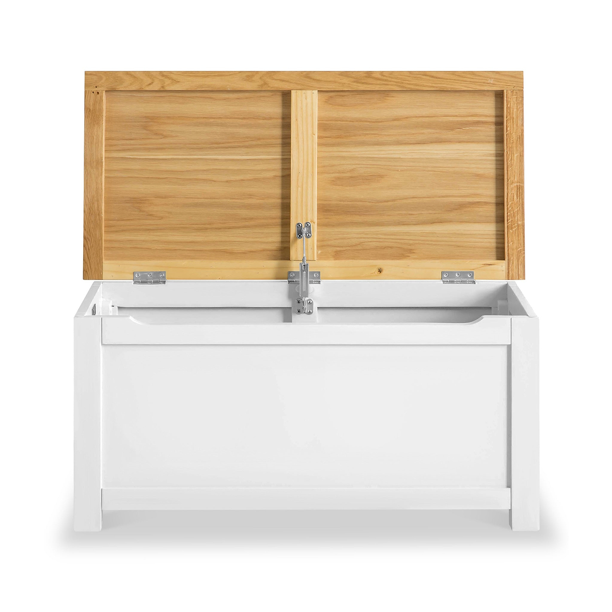 Farrow White Blanket Box