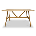 Ronnie Oak Rectangular Dining Table