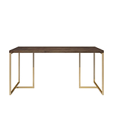 Houston Acacia Wood Herringbone 160cm Dining Table 