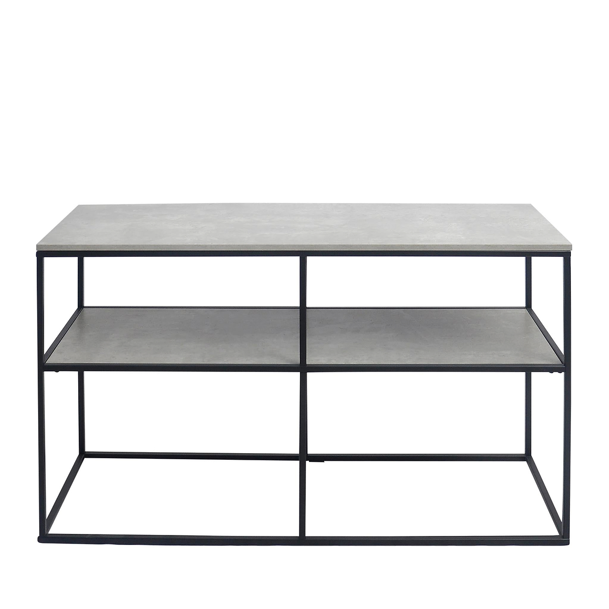 Marti Black Framed Industrial TV Stand from Roseland Furniture