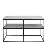 Marti Black Framed Industrial TV Stand from Roseland Furniture