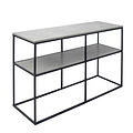 Marti Black Framed Industrial TV Unit from Roseland Furniture