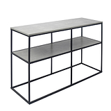 Marti Black Framed Industrial TV Unit from Roseland Furniture