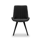 Cardona Grey Faux Leather Dining Chair