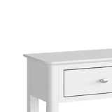 Chester White Console Table - Close up of top
