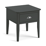 Dumbarton Charcoal Lamp Table by Roseland Furniture