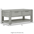 Cardona 2 Drawer Coffee Table dimensions
