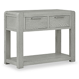 Cardona Grey 2 Drawer Console Table from Roseland Furniture