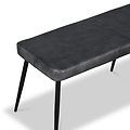 Riana Leather 160cm Bench from Roseland