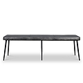 Riana Leather 160cm Bench from Roseland