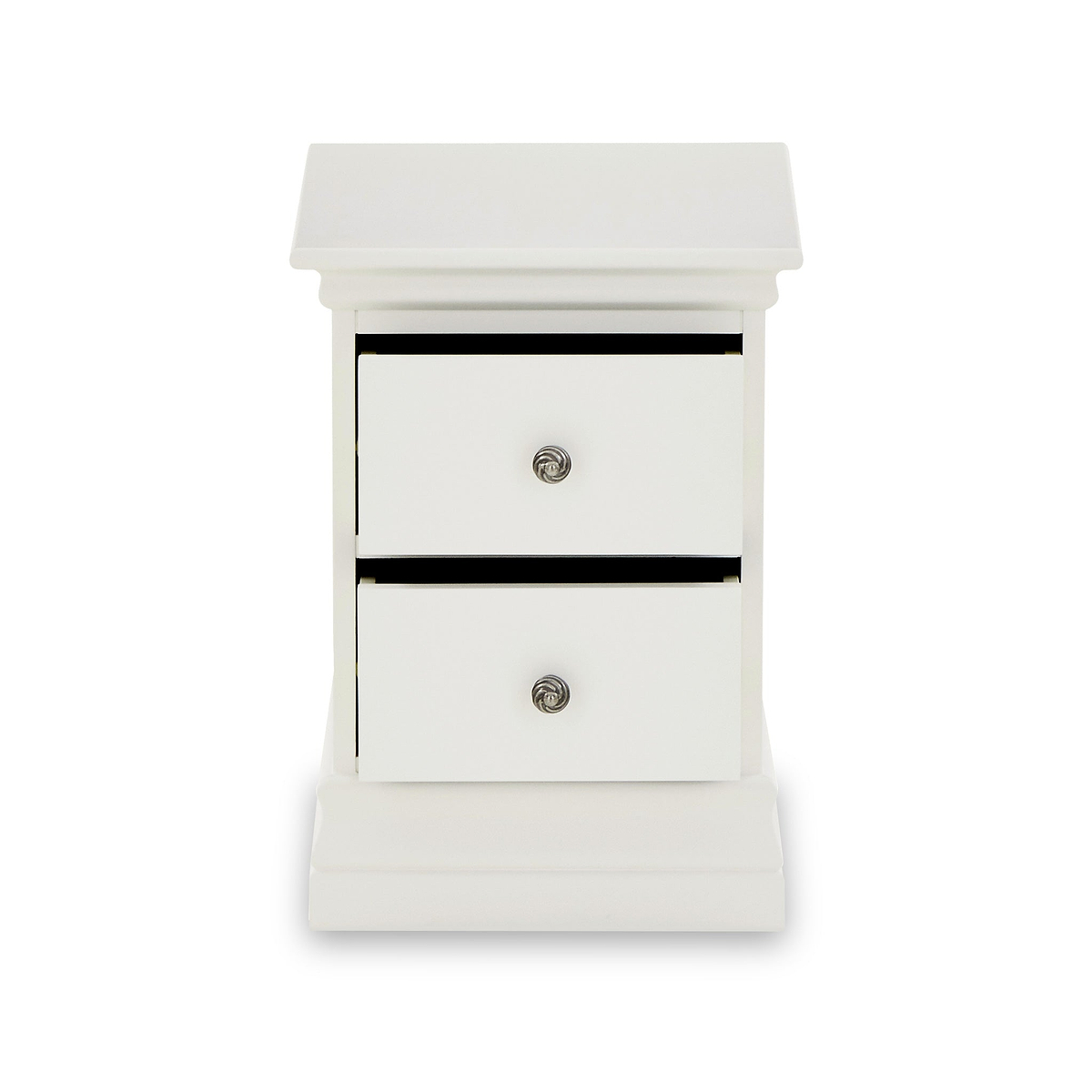 Porter Grey 2 Drawer Narrow Nightstand