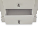 Porter Grey 2 Drawer Bedside Table 