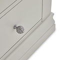 Porter Grey 2 Drawer Bedside Table 