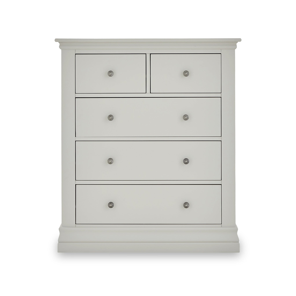 Porter Grey 2 Over 3 Chest of Drawers for bedroom