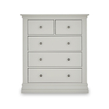Porter Grey 2 Over 3 Chest of Drawers for bedroom