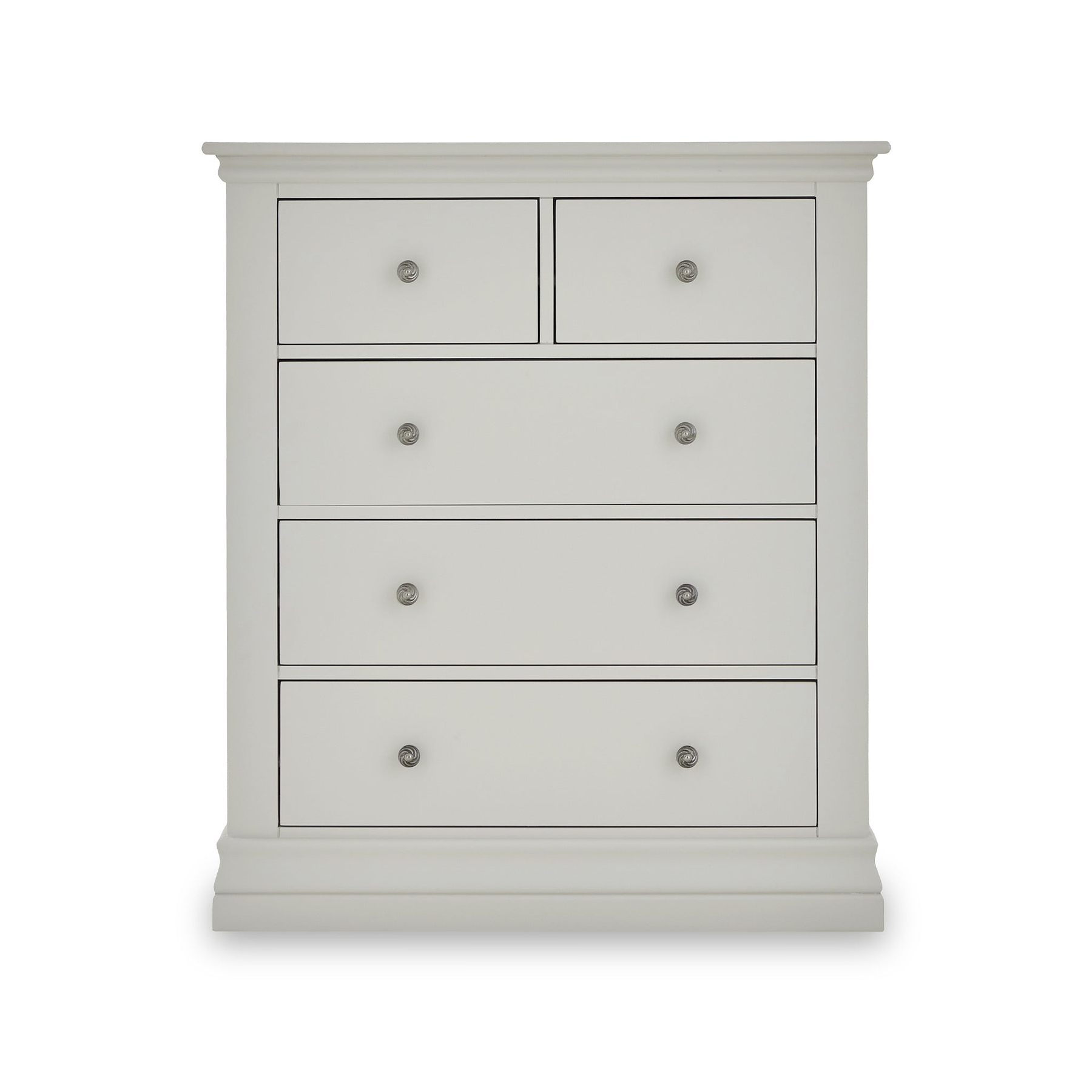 Porter Grey 2 Over 3 Chest of Drawers for bedroom
