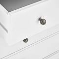 Porter White 2 Over 3 Chest of Drawers