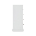 Porter White 2 Over 3 Chest of Drawers