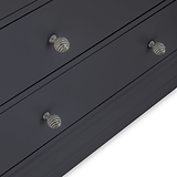 Porter Charcoal 2 Over 3 Chest of Drawers