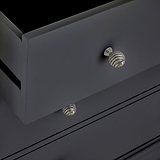 Porter Charcoal 2 Over 3 Chest of Drawers