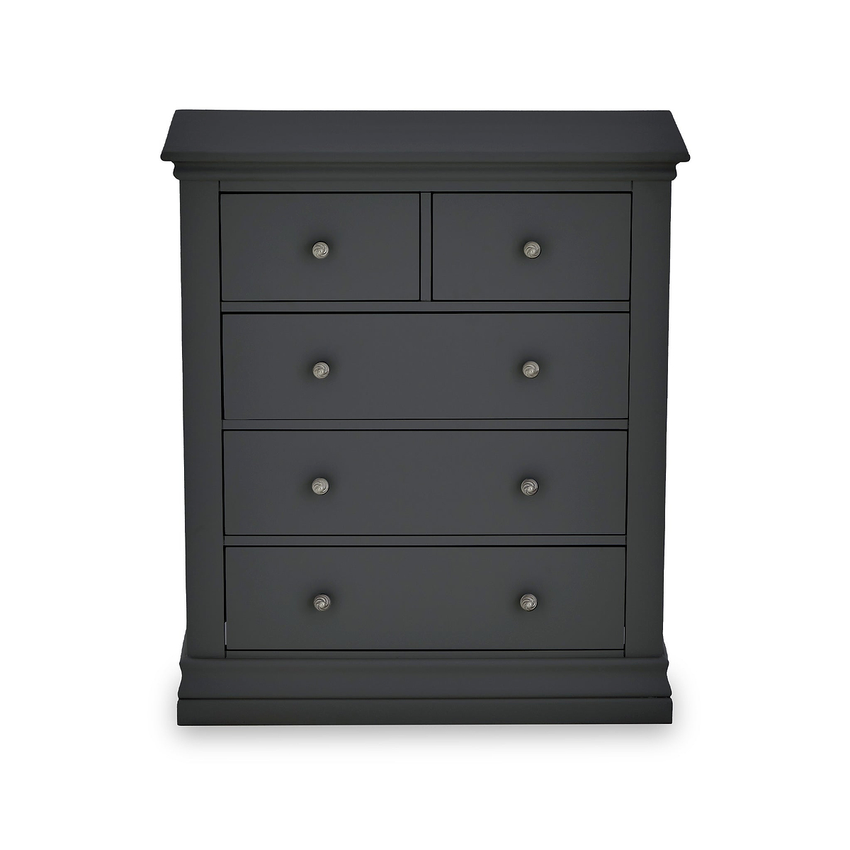 Porter Charcoal tall 2 Over 3 Chest of Drawers