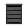 Porter Charcoal 2 Over 3 Chest of Drawers