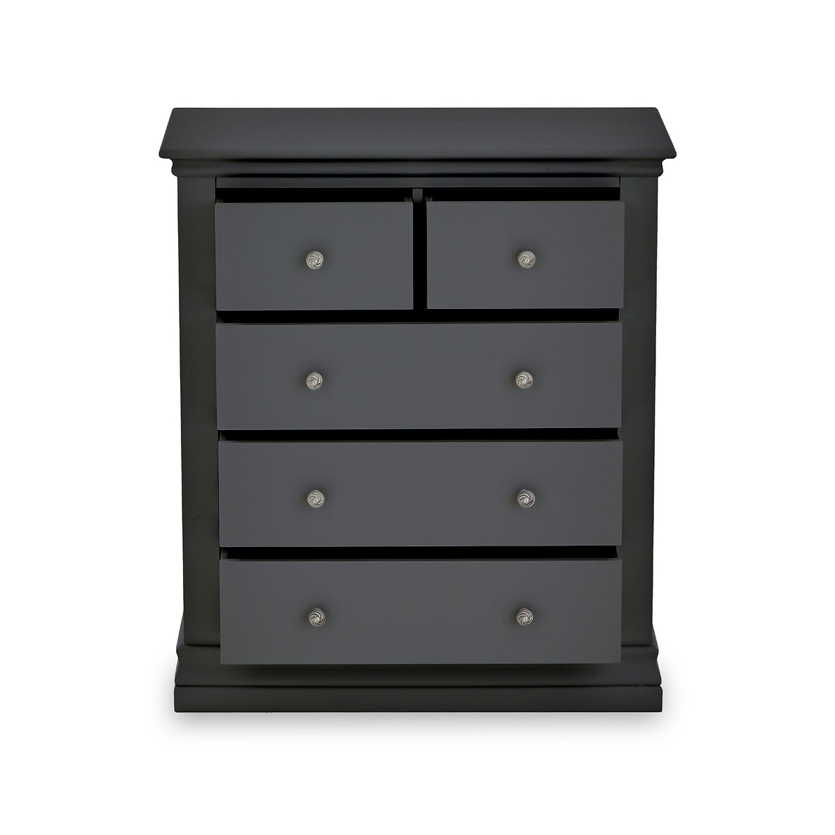 Porter Charcoal 2 Over 3 Chest of Drawers
