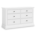 Porter white 6 Drawer Wide Chest from Roseland Furniture