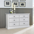 Porter Grey 6 Drawer Wide Storage Chest
