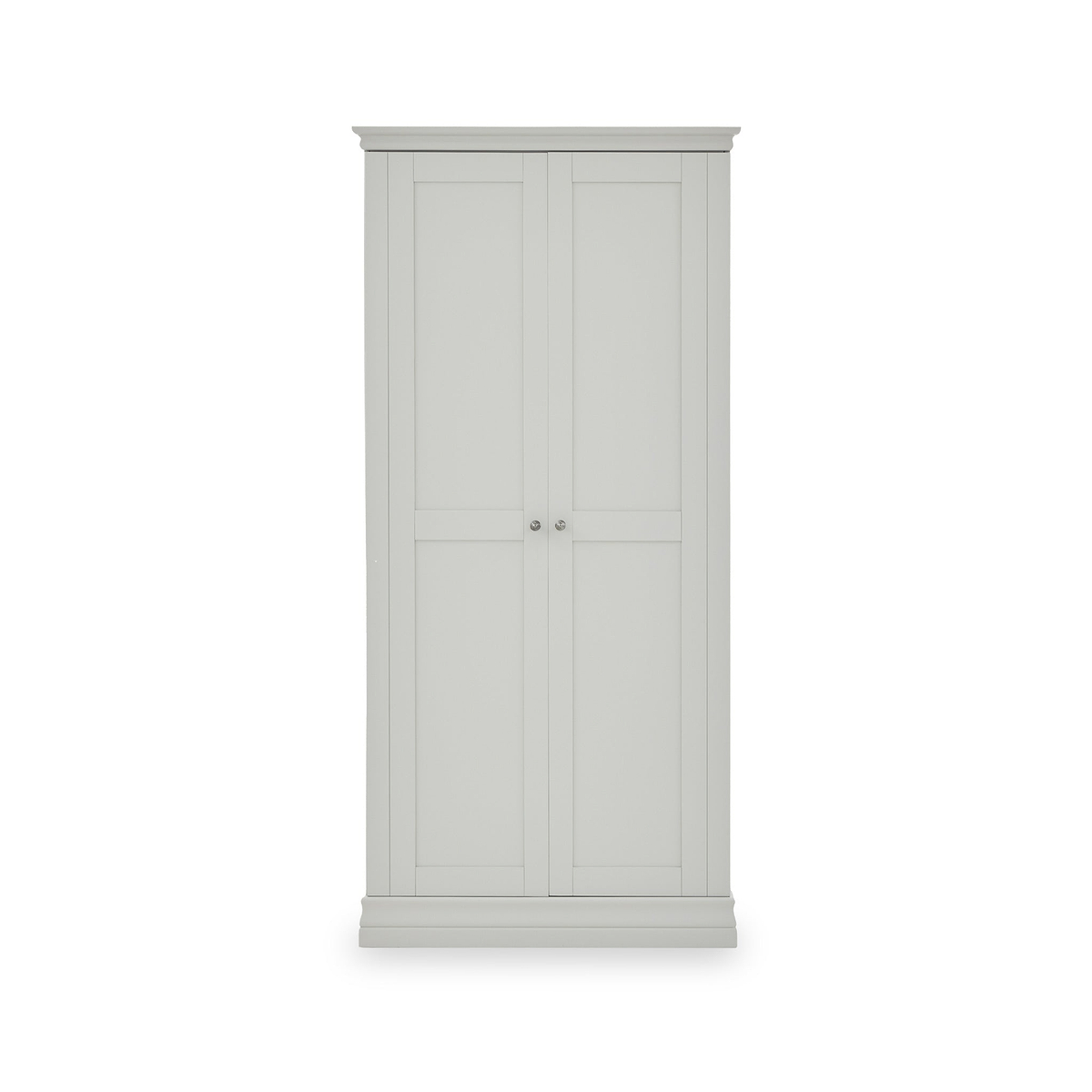 Porter Grey Full Hanging Double Wardrobe