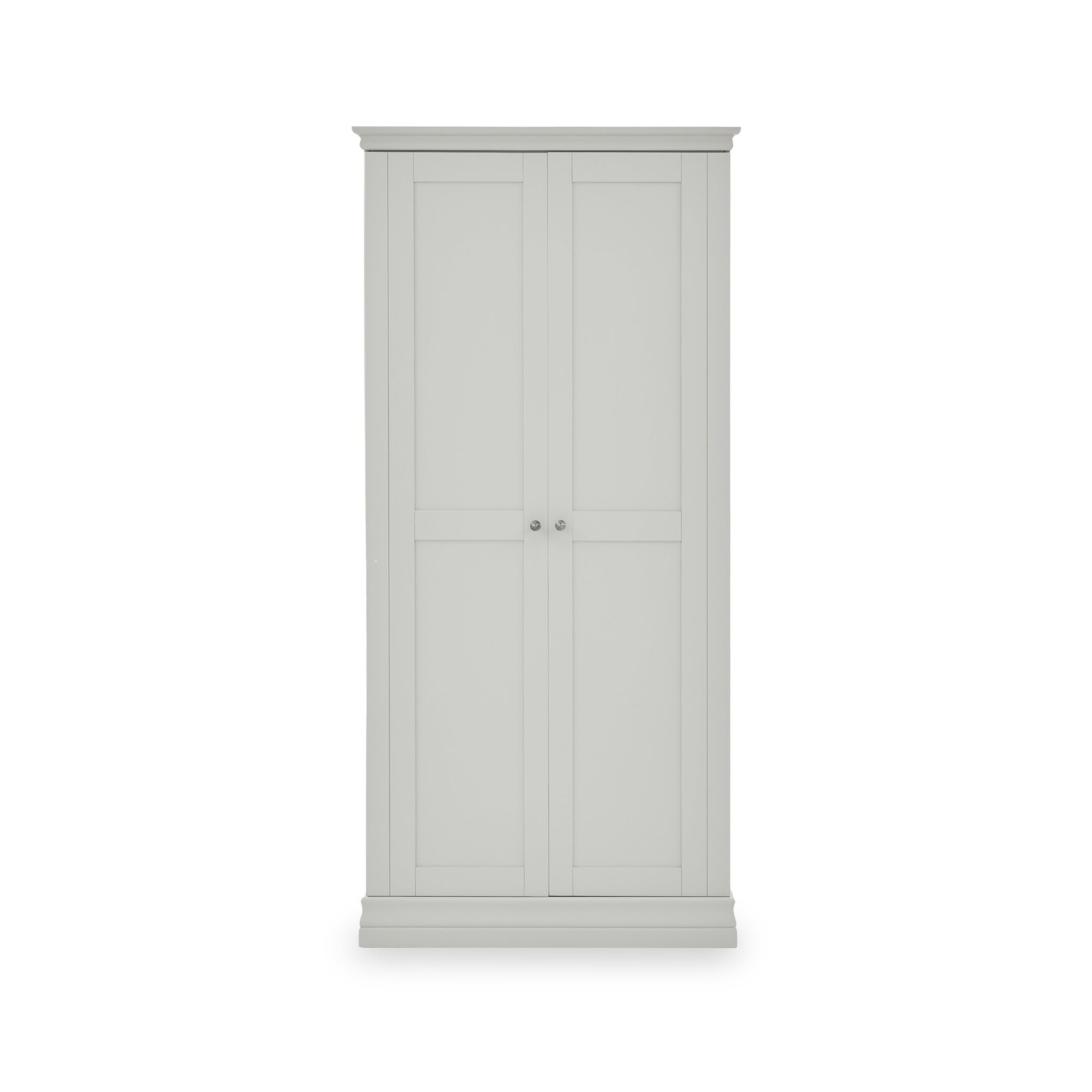 Porter Grey Full Hanging Double Wardrobe