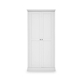 Porter White Full Hanging Double Wardrobe
