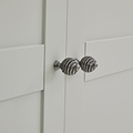 Porter Grey 2 Door 3 Drawer Double Wardrobe
