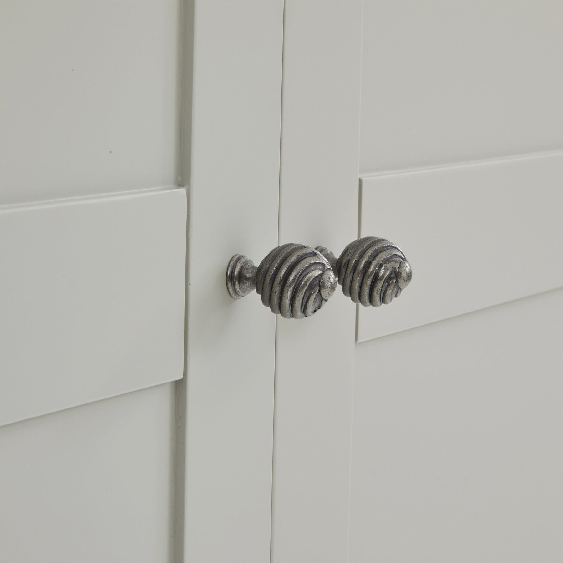 Porter Grey 2 Door 3 Drawer Double Wardrobe