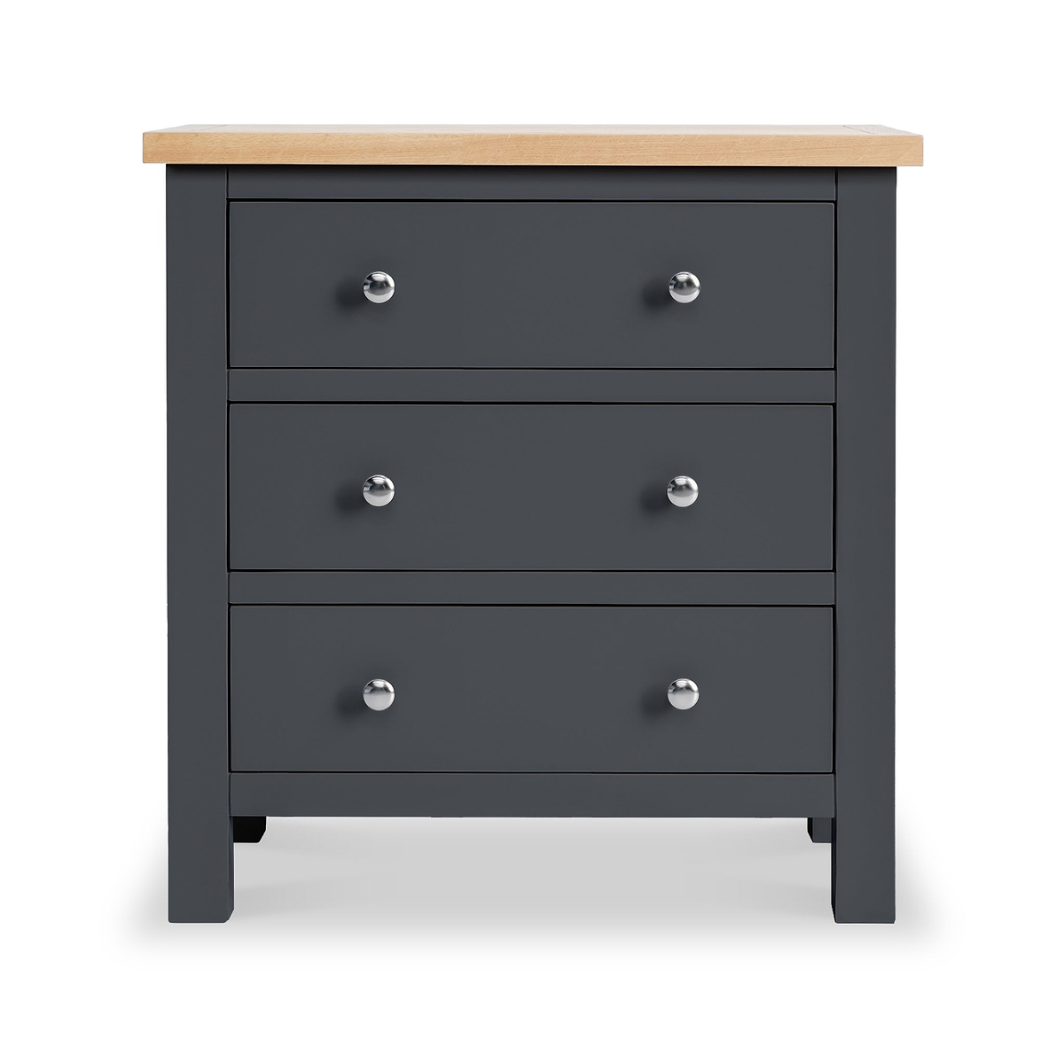 Farrow Charcoal Small chest of drawers from Roseland Furniture