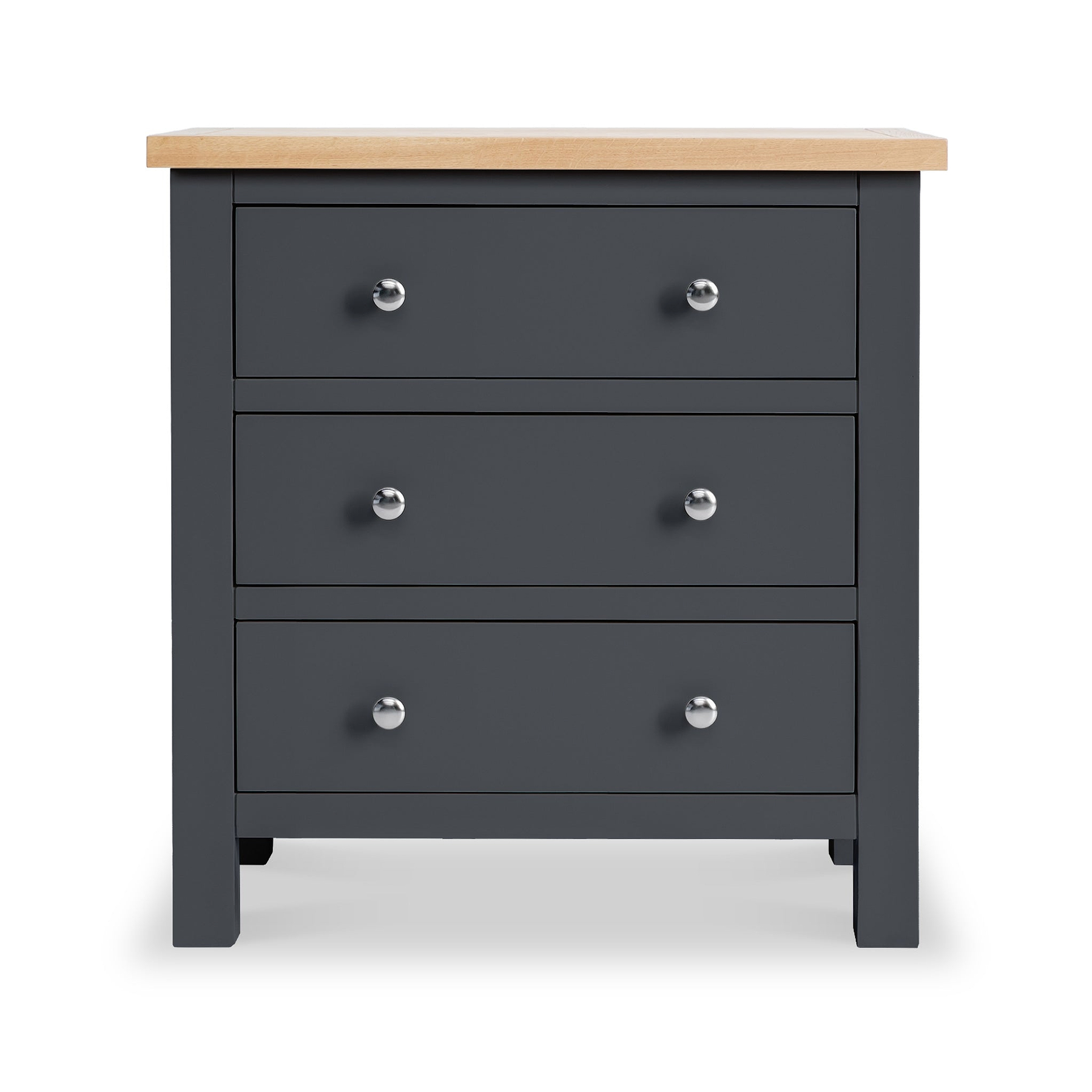 Farrow Charcoal Small chest of drawers from Roseland Furniture